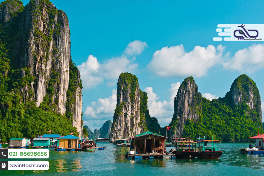 خلیج هالونگ یکی از جاهای دیدنی مهم جهان