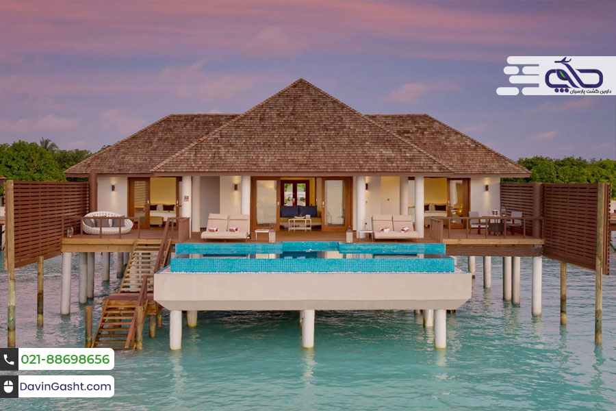 لوکس ترین رستوران مالدیو
