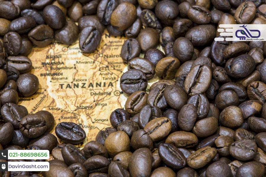 دانه های قهوه پی بری