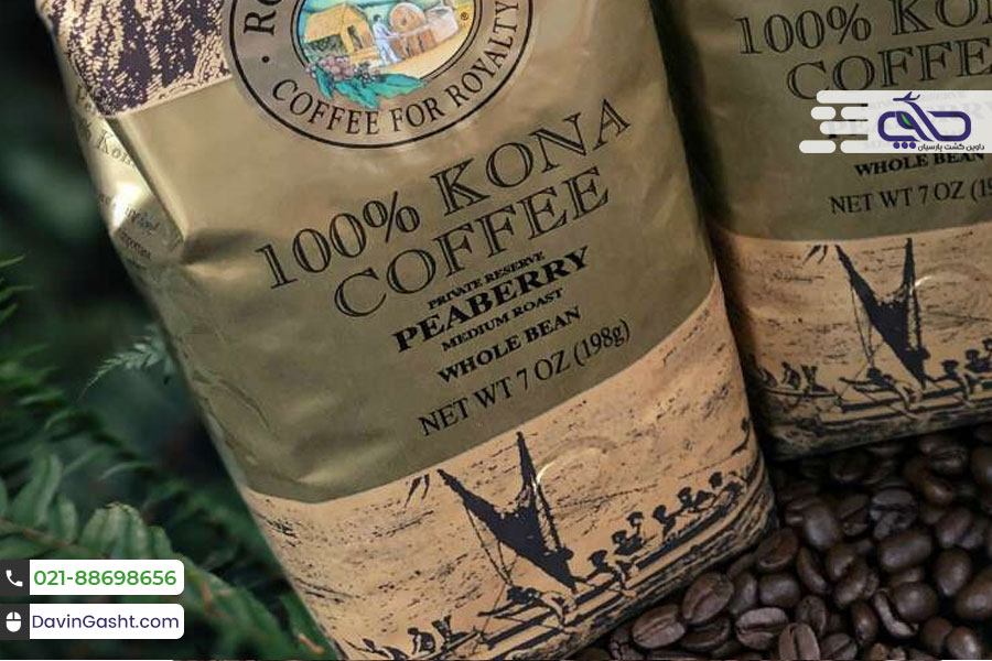 دانه های قهوه کونا