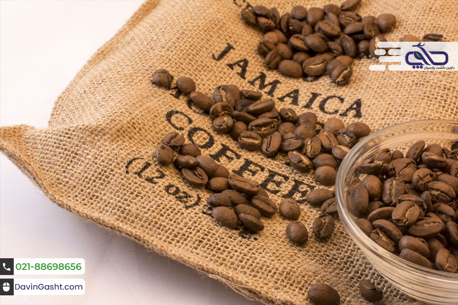 دانه های قهوه جامائیکایی