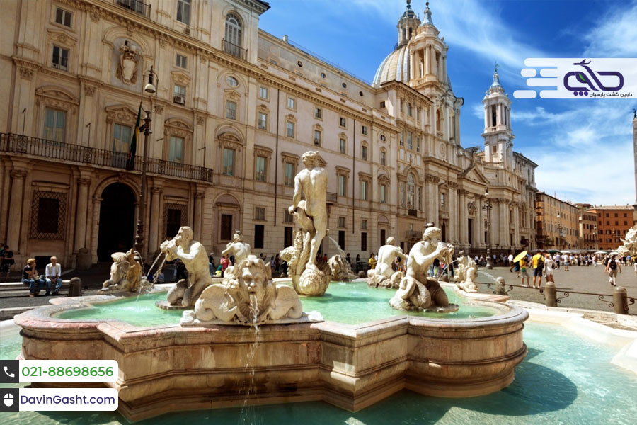 محله های شهر رم