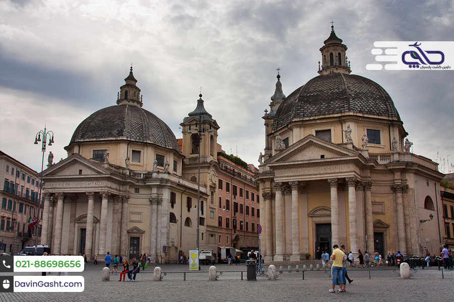 محله های شهر رم