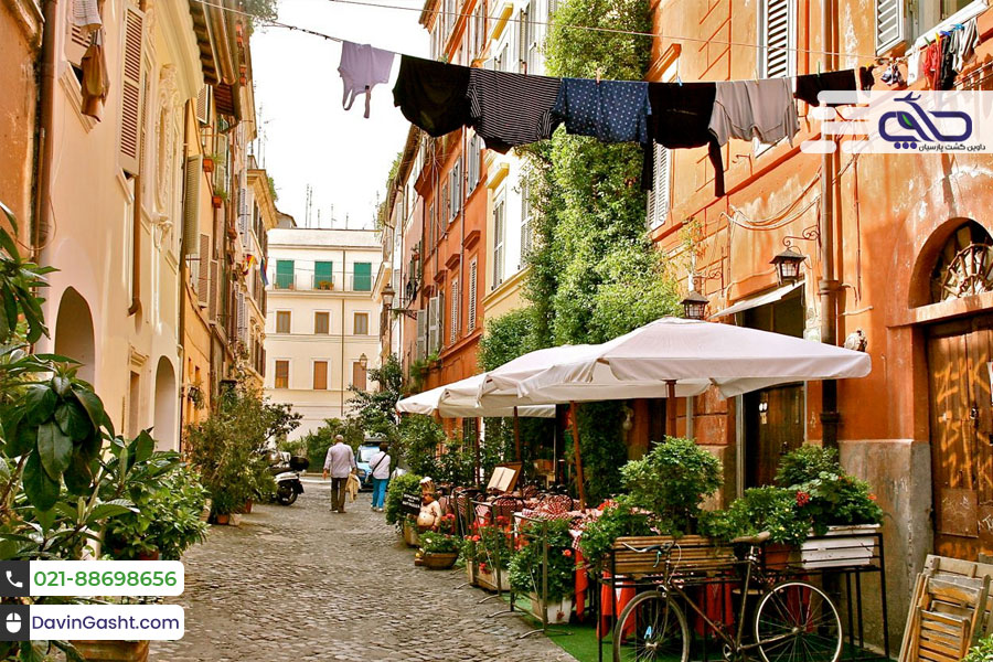 محله های شهر رم