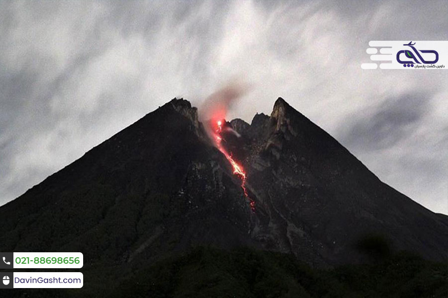 آتشفشان های مهیب جهان