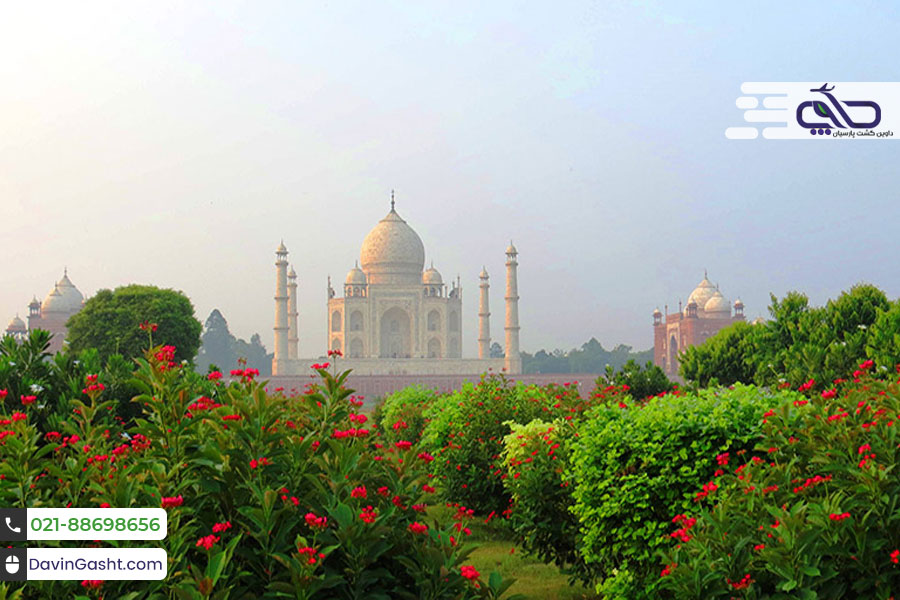 باغ مهتاب یکی از برترین جاذبه های آگرا