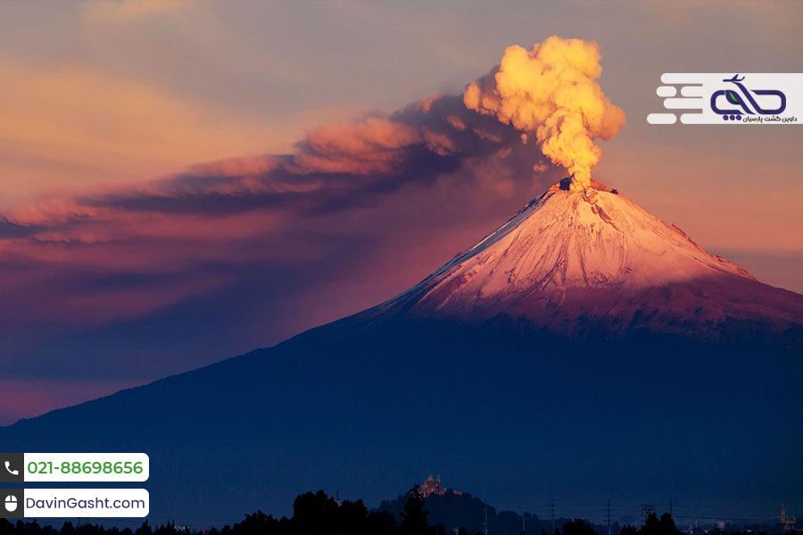 آتشفشان های مهیب جهان