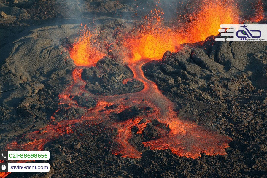 آتشفشان های مهیب جهان