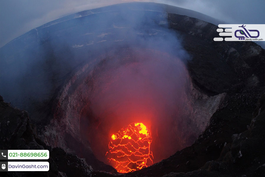 آتشفشان های مهیب جهان