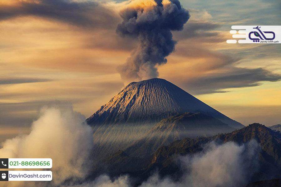 آتشفشان های مهیب جهان