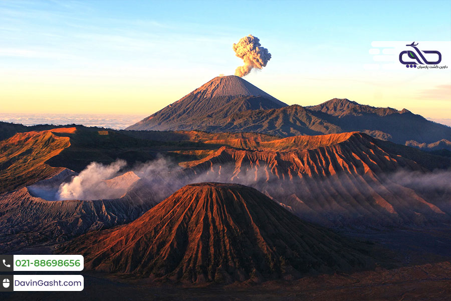 آتشفشان های مهیب جهان