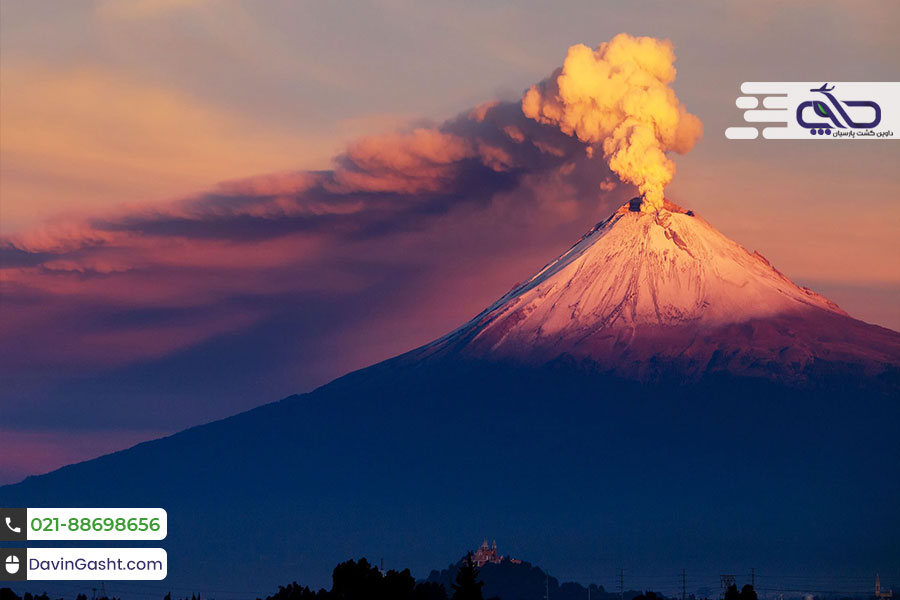 آتشفشان های مهیب جهان