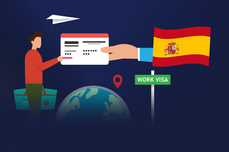 ویزای کار اسپانیا