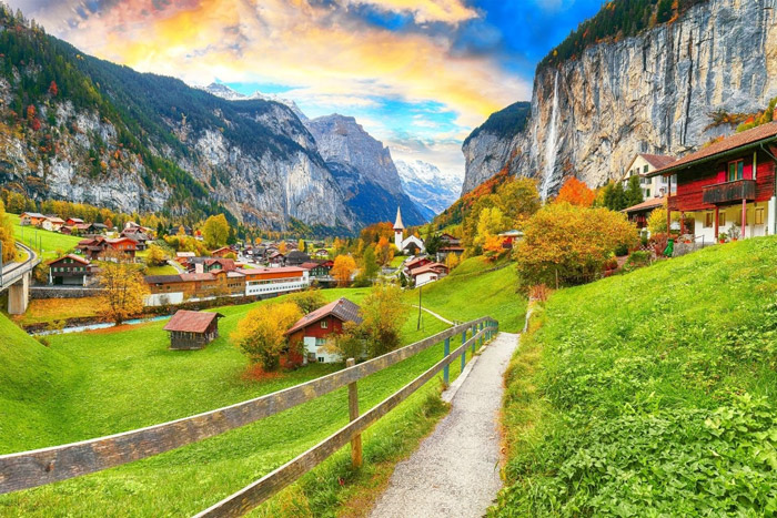 زیباترین کشور جهان سوئیس